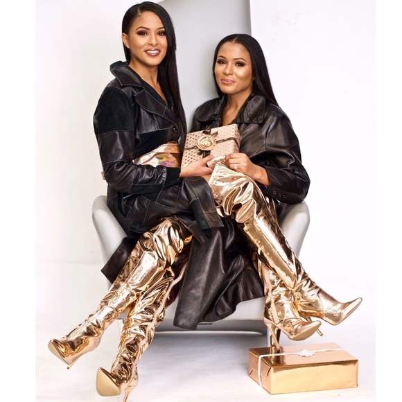 women wearing thigh high leather boots